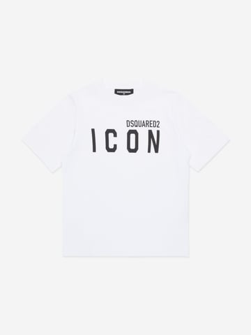 Dsquared2 Kids Icon Logo T-Shirt in White