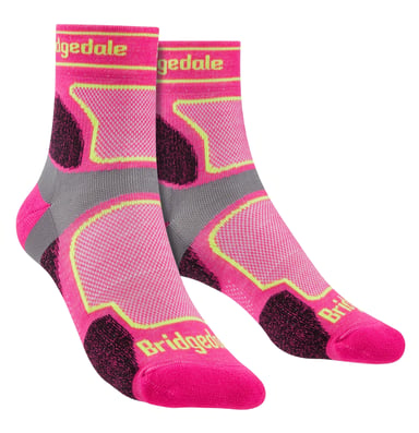 Bridgedale - Dames Hardloopsokken Ultralicht Merino - Roze