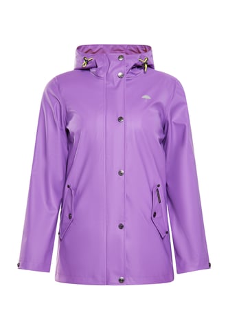 Schmuddelwedda rain jacket women purple