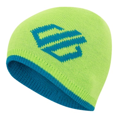Dare 2B Childrens/Kids Frequent Beanie Hat (Green Flash/Kingfisher Blue)
