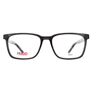 Hugo By Hugo Boss Square Mens Grey Black Glasses