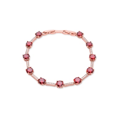 Luxenterarmband med rubin ??zirkonita i 18k-syhamgult guld