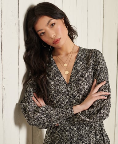 Superdry Bohemian Wrap Dress