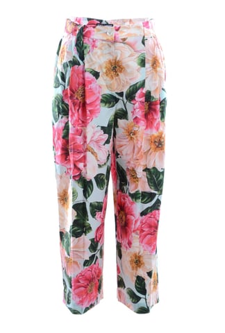 Dolce & Gabbana Women Flowers Trouser