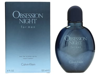 Calvin Klein Obsession Night For Men Edt Spray 125ml