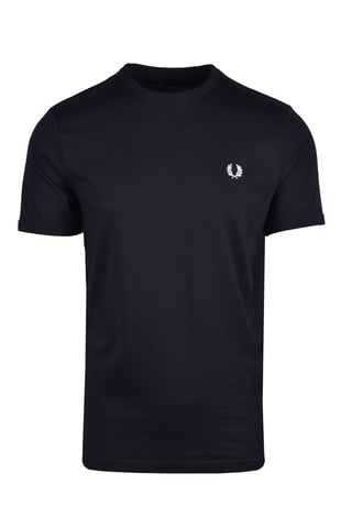Men's Fred Perry Ringer T-Shirt in Navy