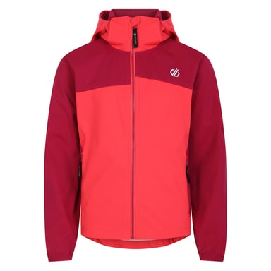 Dare 2B Childrens/Kids Cheer Soft Shell Jacket (Berry Pink/Neon Pink)