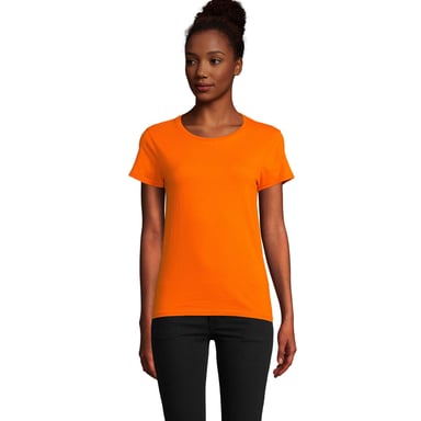 SOLS Womens/Ladies Pioneer T-Shirt (Orange)