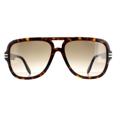 Marc Jacobs Aviator Herr Havana Brun Gradient MARC 637/S