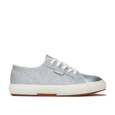 Girl's Superga Infant 2750 Cotu Classic Pumps in Silver