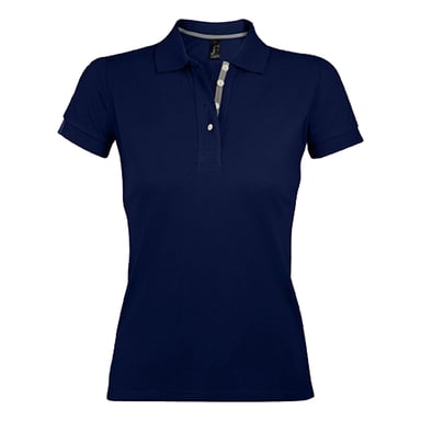SOLS Womens/Ladies Portland Polo Shirt (French Navy)