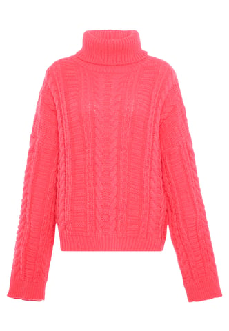 Mymo sweater women coral