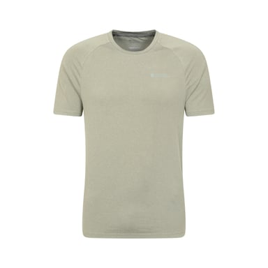 Mountain Warehouse Mens Agra Melange T-Shirt (Green)