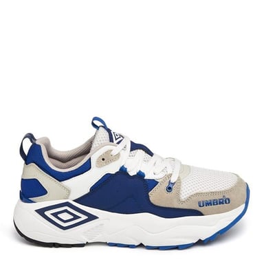 Men's Umbro Run Trainers in White Navy