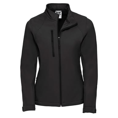 Russell Womens/Ladies Soft Shell Jacket (Black)