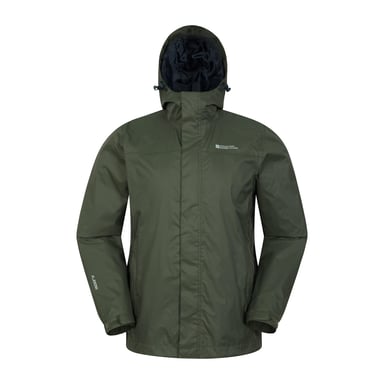 Mountain Warehouse Mens Torrent Waterproof Jacket (Khaki Green)
