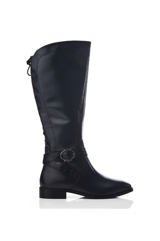 'Takari' Navy Leather