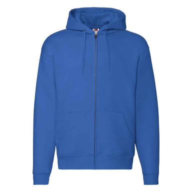 Fruit of the Loom Unisex Adult Premium Full Zip Hoodie (Royal Blue)