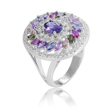 Orphelia Women's 925 Sterling Silver Ring - Silver ZR-7428