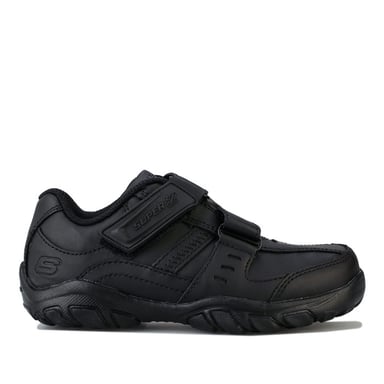 Boy's Skechers Junior Grambler Zeem Trainers in Black