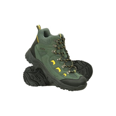 Mountain Warehouse Mens Adventurer Waterproof Walking Boots (Green)
