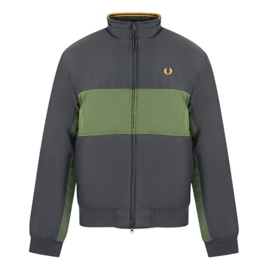 Fred Perry Panel Block Black Jacket