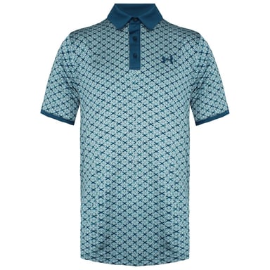 Under Armour Playoff 2.0 Herr Teal Saltire Polotröja