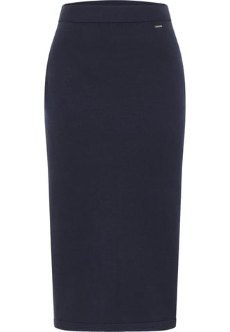 Dreimaster Knitted skirt women marine