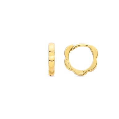 Luxenter Diwon earrings,finished in 18kt yellow gold