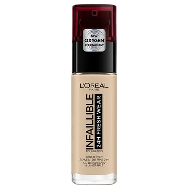 L'Oreal Paris Infallible 24hr Freshwear Liquid Foundation 130 Beige, SPF 25