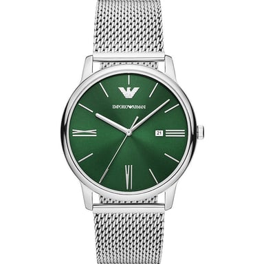 Emporio Armani Minimalist Men's Silver Watch AR11578
