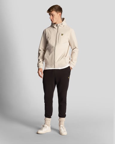 Lyle & Scott Softshell-jacka för män i grått