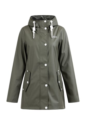 ICEBOUND rain jacket women olive
