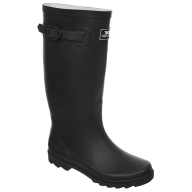 Trespass Recon X Mens Waterproof Rubber Wellington Boots (Black)