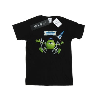 Disney Boys Monsters University Taped Mike T-Shirt (Black)