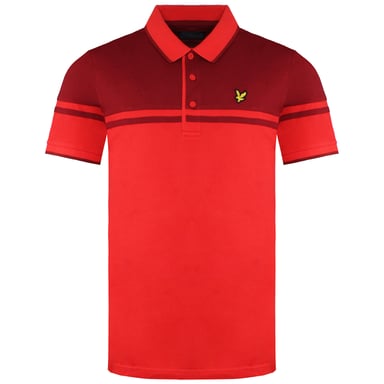 Lyle & Scott Croft Mens Red Polo Shirt