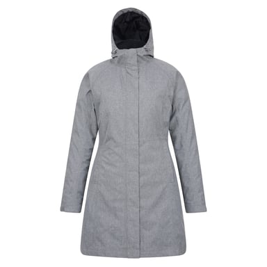 Mountain Warehouse Womens/Ladies Alaskan Long 3 in 1 Jacket (Dark Grey)