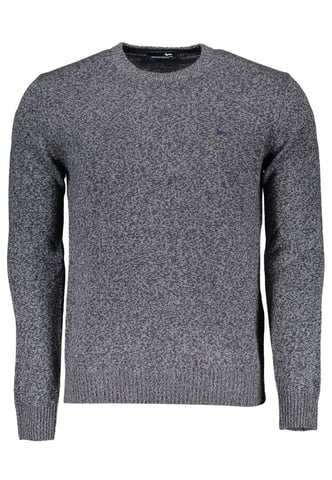 Harmont & Blaine Men's Blue Wool Shirt