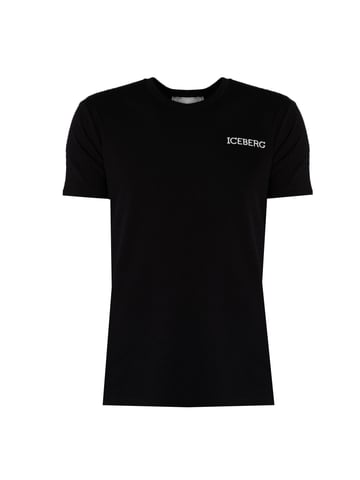 Iceberg T-Shirt C-Neck Men's Black