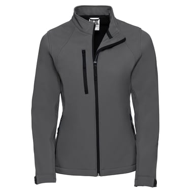 Russell Womens/Ladies Soft Shell Jacket (Titanium Solid)