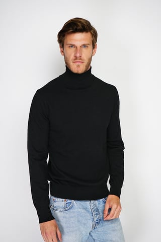GB - William de Faye - turtleneck - Black