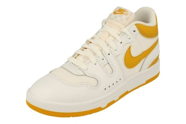Nike Attack Qs Sp Gula Detaljer Vita Sneakers