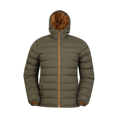 Mountain Warehouse Mens Seasons II Padded Jacket (Green)