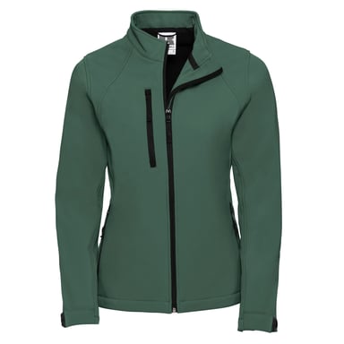 Russell Womens/Ladies Soft Shell Jacket (Bottle Green)