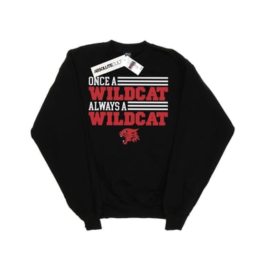 Disney Womens/Ladies High School Musical The Musical Once A Wildcat Sweatshirt (Black)