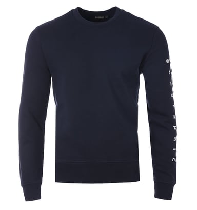 Napapijri Badas Crew Neck Sweatshirt - Blue Marine