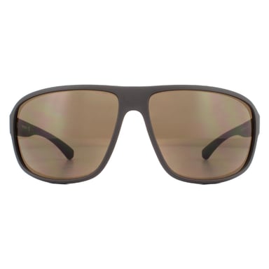Emporio Armani Sunglasses EA4130 575573 Matte Brown Brown