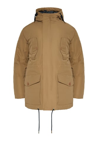 Mo padded anorak Men camel