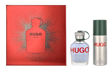 Hugo Boss Hugo Man Eau de Toilette 75ml + Deodorant Spray 150ml Geschenkset