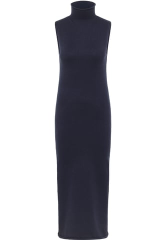Dreimaster knitted dress women marine